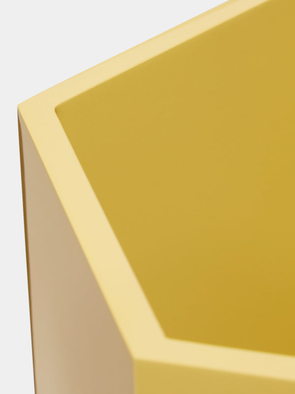 The Lacquer Company - Lacquered Hexagonal Bin -  - ABASK