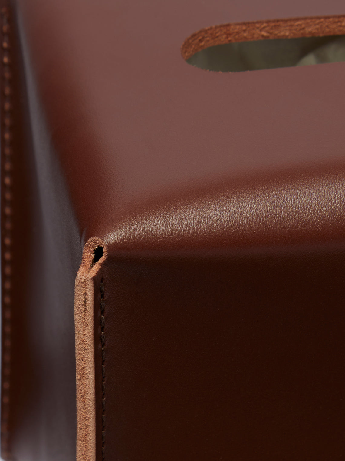 Rabitti 1969 - Amsterdam Leather Tissue Box -  - ABASK