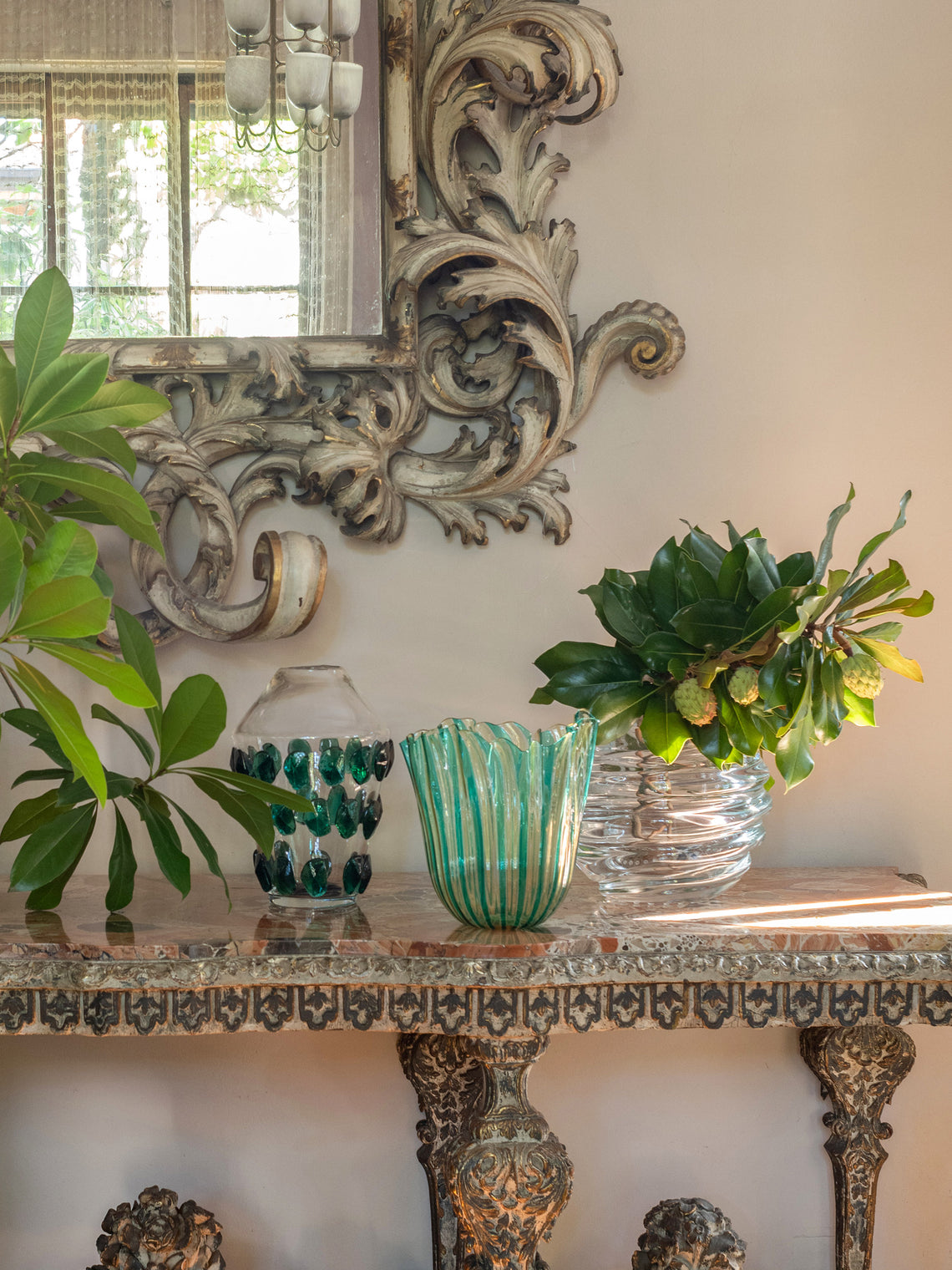 Carlo Moretti - Gemmarto Hand-Blown Murano Glass Vase -  - ABASK