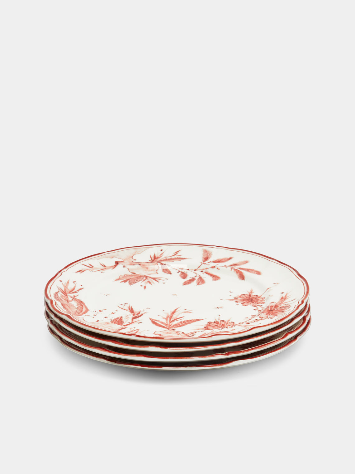 Laboratorio Paravicini - Rocaille Ceramic Dinner Plates (Set of 4) -  - ABASK