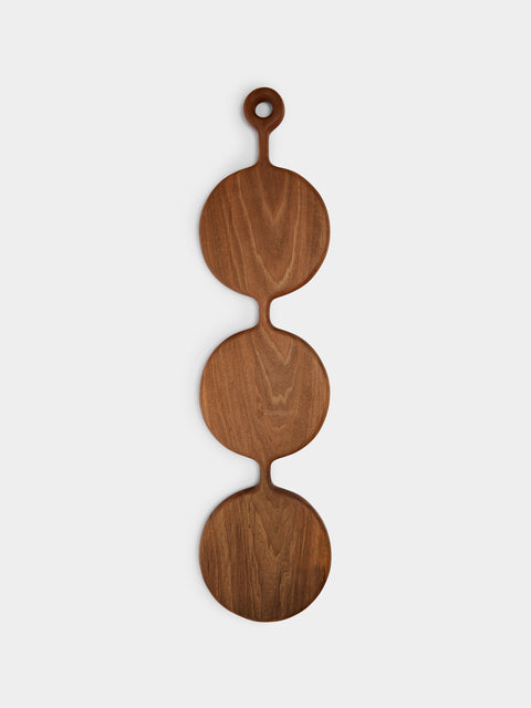 Lucas Castex - No. 3 Hand-Carved Oiled Walnut Serving Board -  - ABASK - 