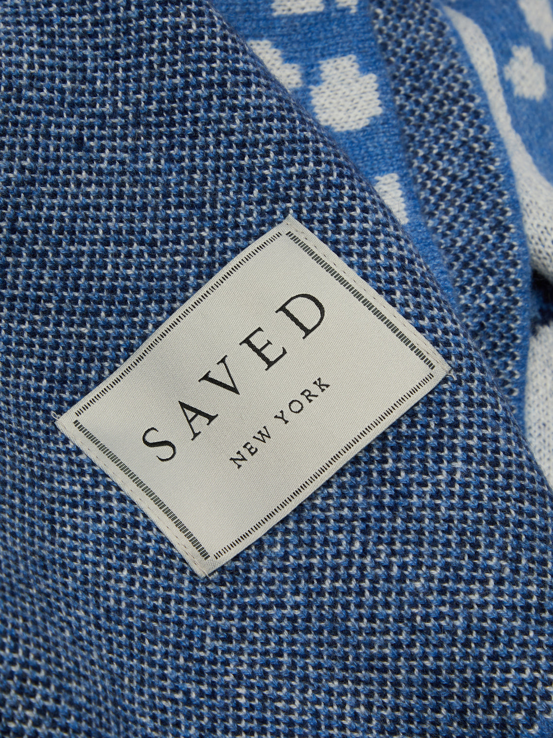 Saved NY - Je Suis Ta Fleur Cashmere Blanket -  - ABASK
