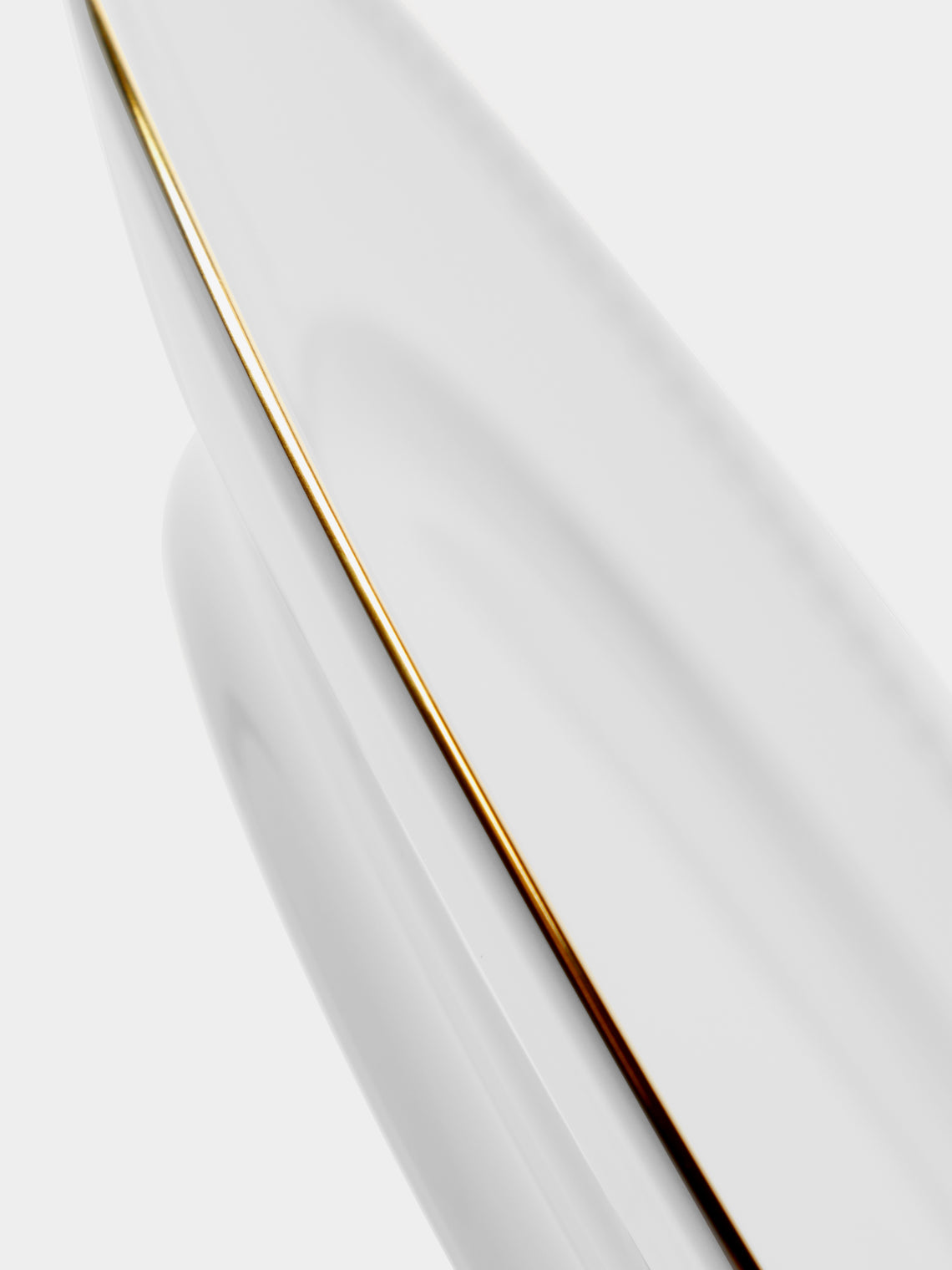 Augarten - Leafed Edge Hand-Painted Porcelain Dinner Plate - ABASK