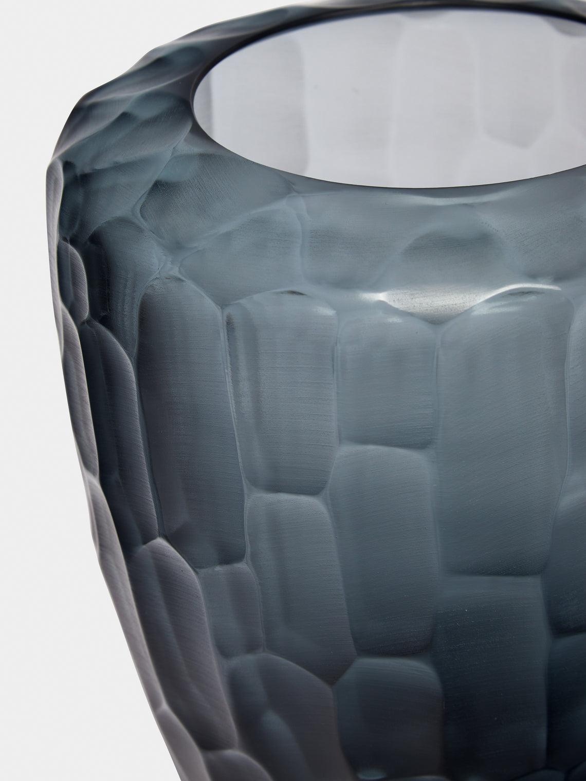 Micheluzzi Glass - Goccia Oceano Hand-Blown Murano Glass Vase -  - ABASK
