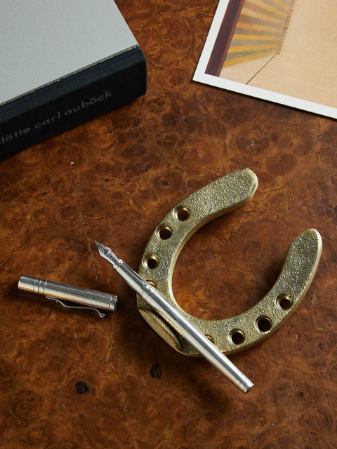 Carl Auböck - Horseshoe Brass Pencil Holder -  - ABASK