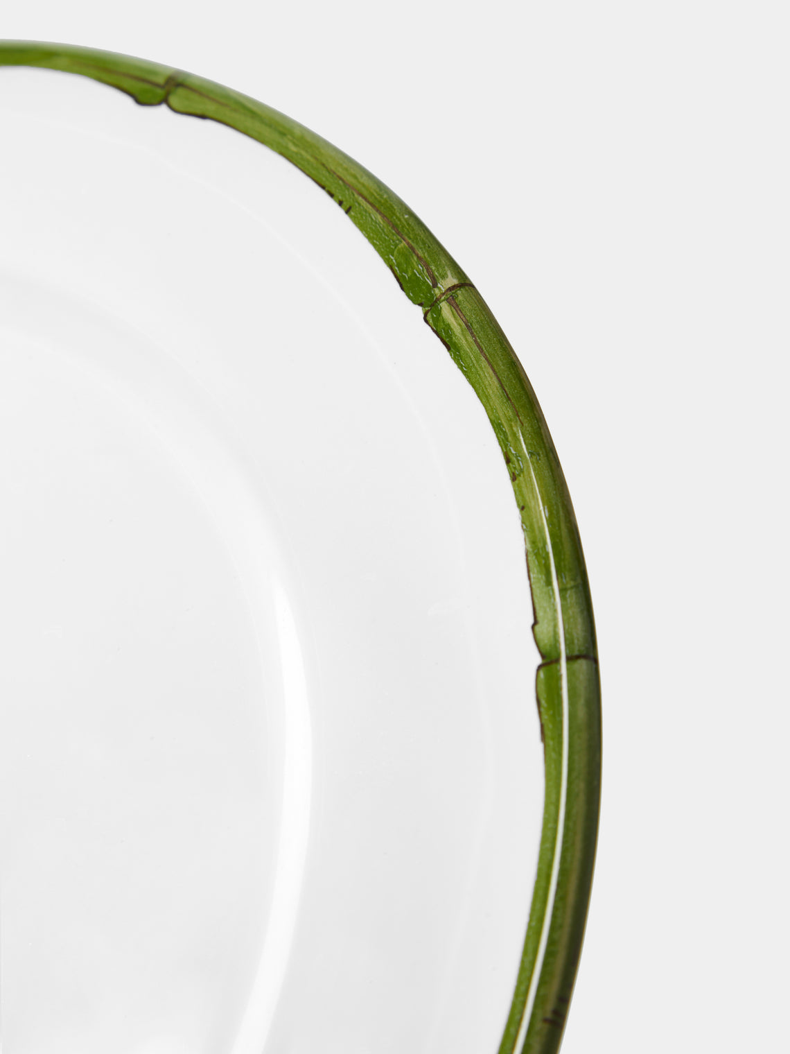 Z.d.G - Ramatuelle Bamboo Charger (Set of 2) - Green - ABASK