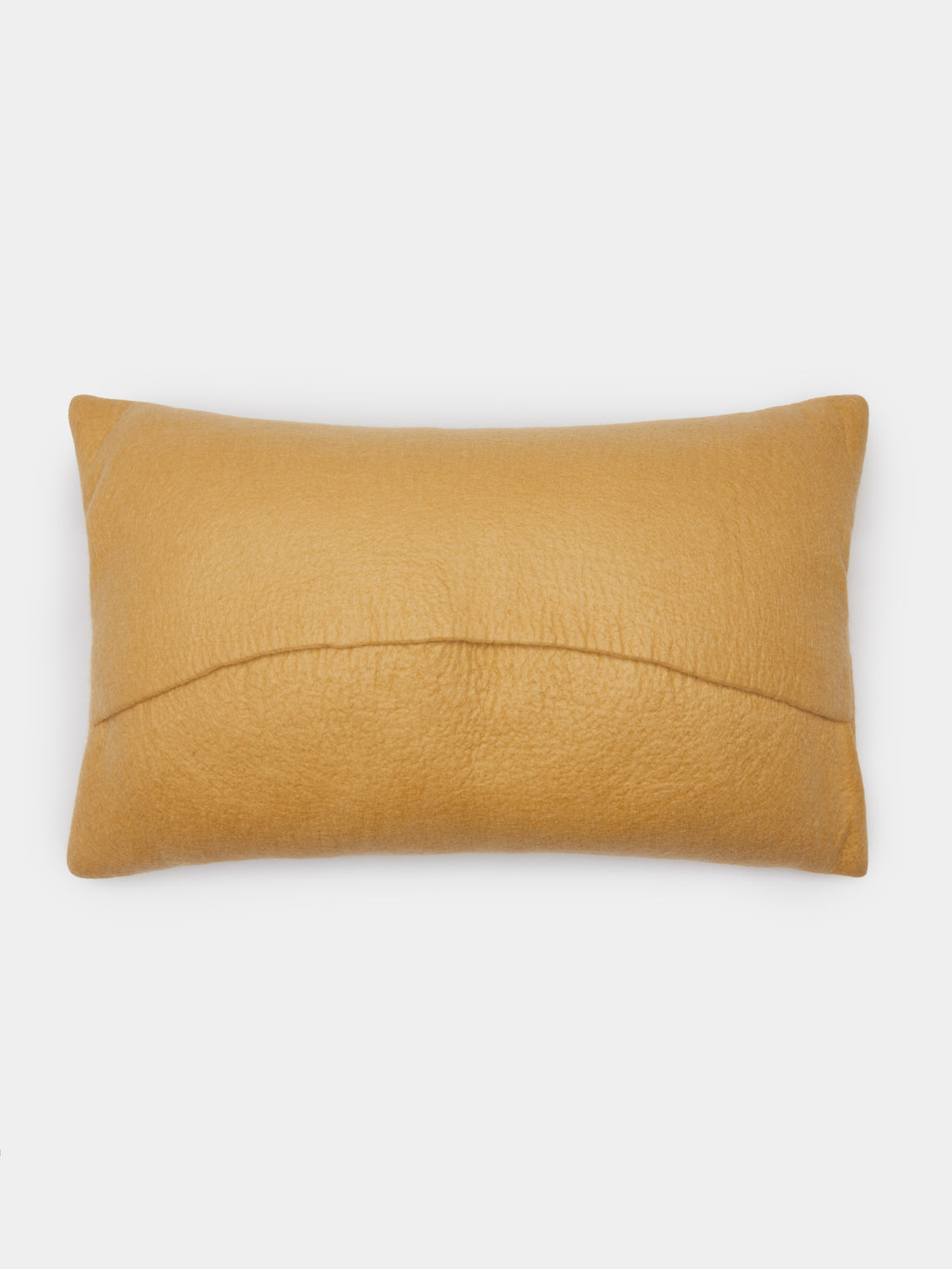 Rose Uniacke - Hand-Dyed Felted Cashmere Small Cushion -  - ABASK