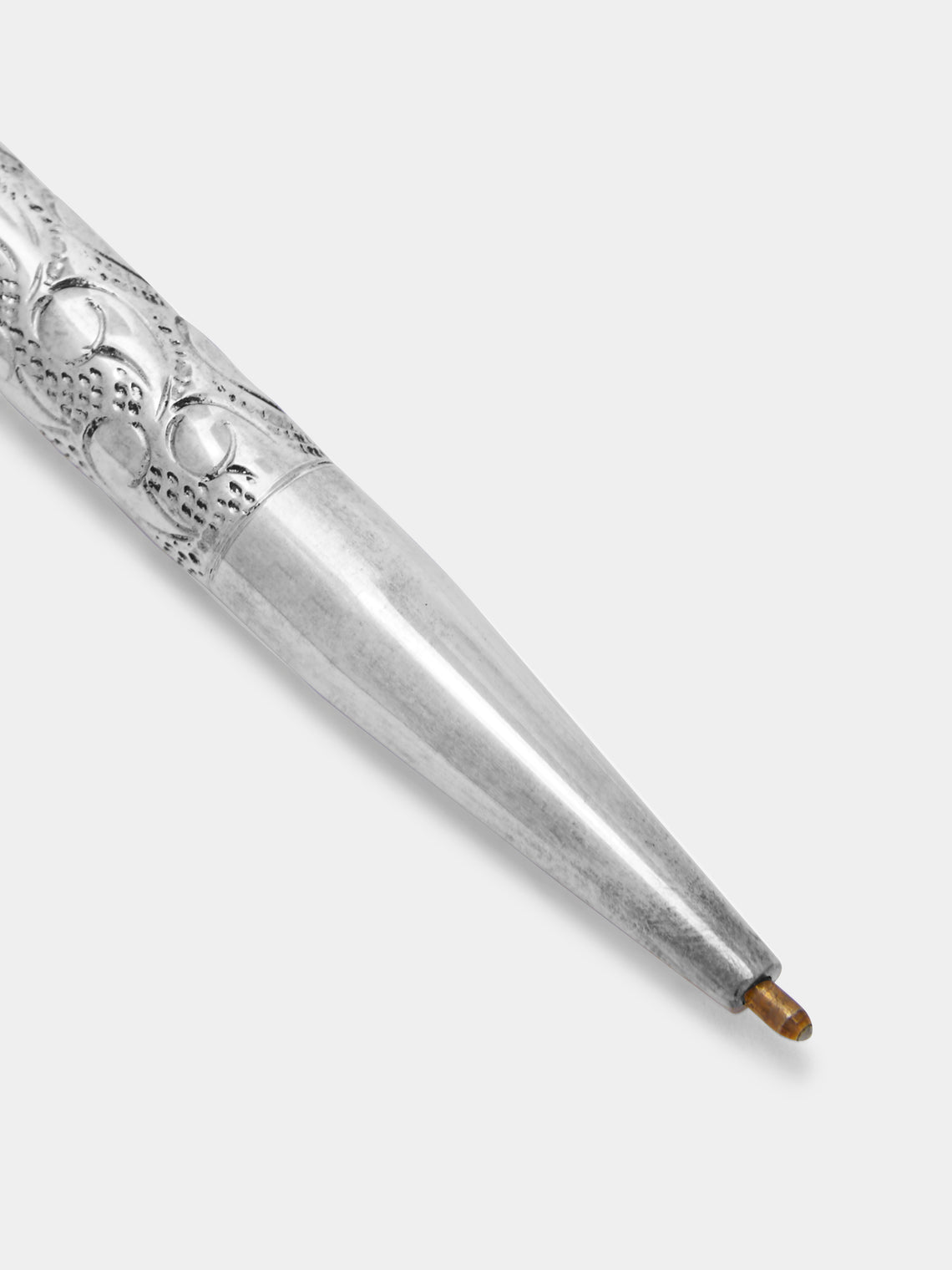 Yard O Led - Perfecta Victorian Sterling Silver Ballpoint Pen -  - ABASK