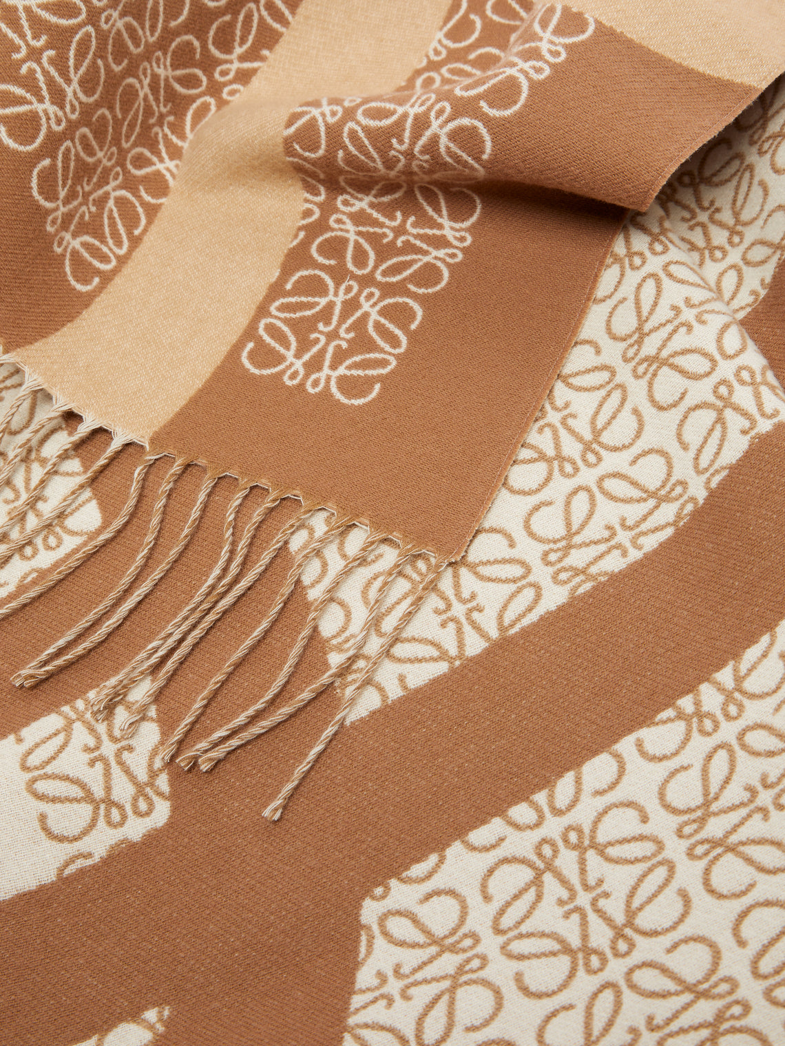 Loewe Home - Anagram Wool Blanket -  - ABASK