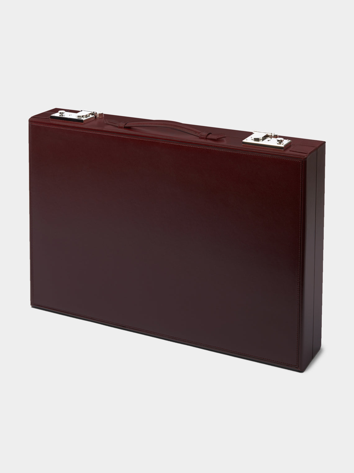 Asprey - Hanover Leather Medium Backgammon Set -  - ABASK