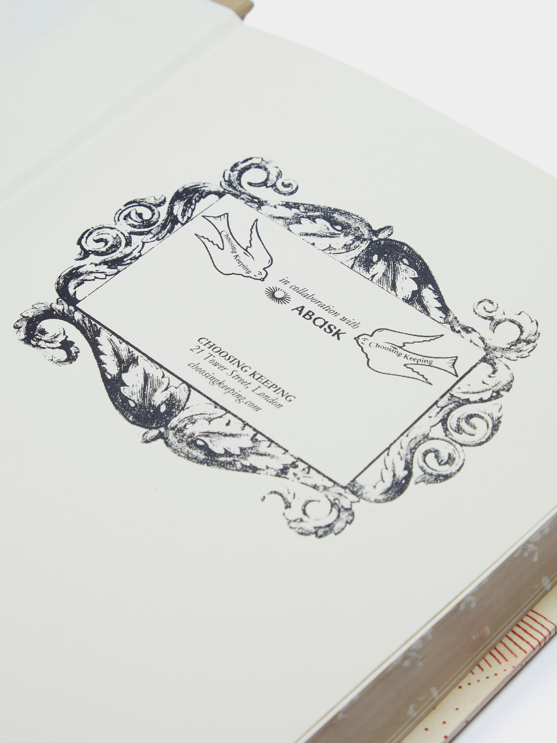 Choosing Keeping - Composition Ledger Extra Thick Notebook -  - ABASK