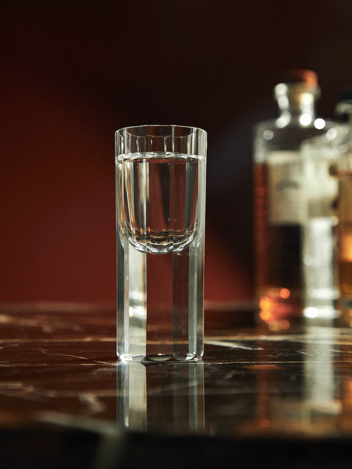 Lobmeyr - Wersin Hand-Blown Crystal Liqueur Tumblers (Set of 2) -  - ABASK