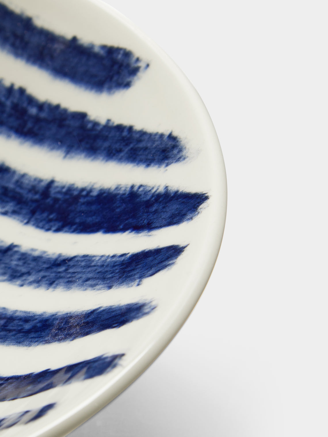 1882 Ltd. - Indigo Rain Ceramic Serving Bowl -  - ABASK