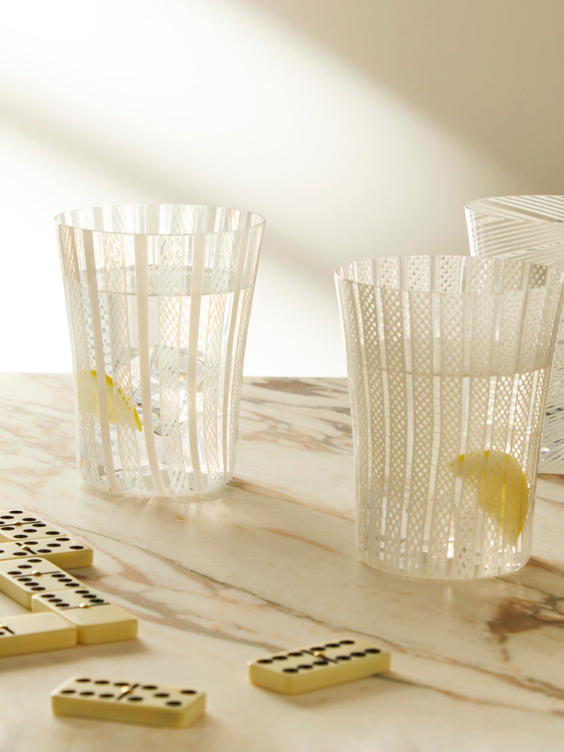 NasonMoretti - Canova Hand-Blown Murano Glass Tumbler -  - ABASK