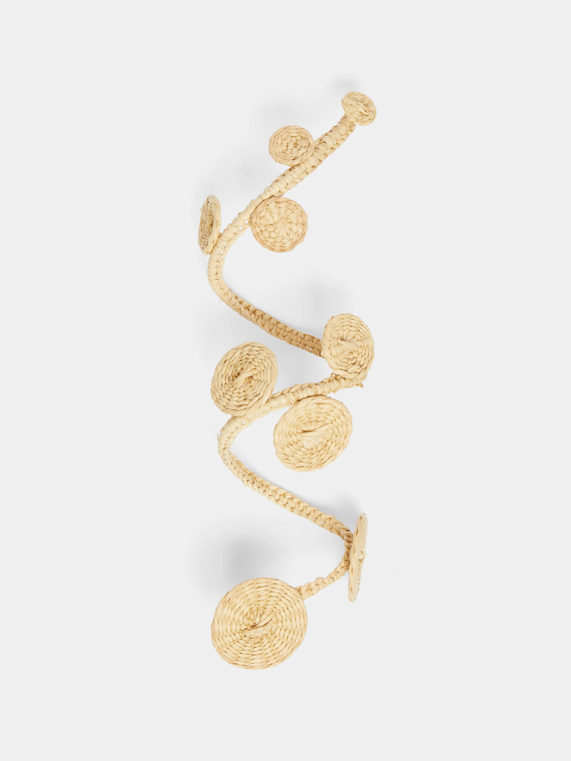 Artesanías del Atlántico - Ginger Handwoven Palm Napkin Rings (Set of 4) -  - ABASK - 