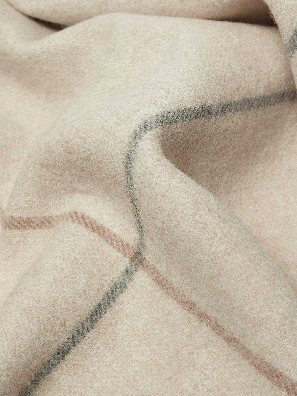 Johnstons of Elgin - Double Faced Check Wool Blanket - Multiple - ABASK