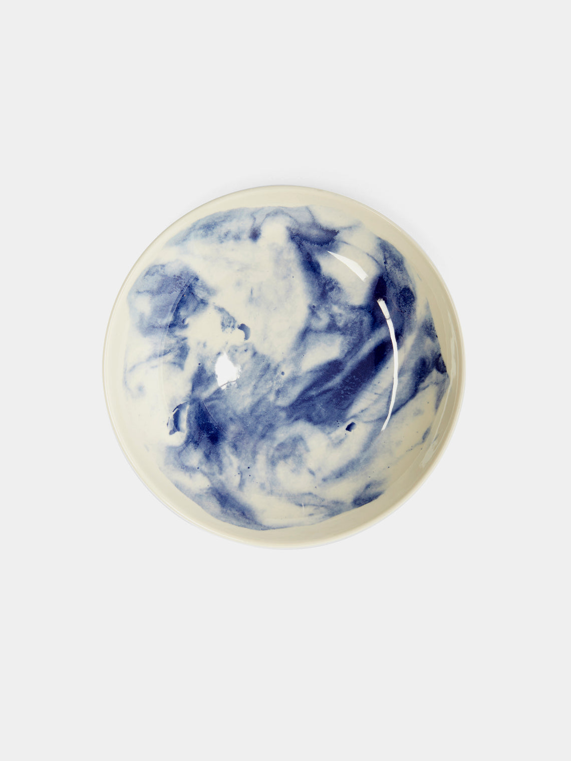 1882 Ltd. - Indigo Storm Ceramic Pasta Bowls (Set of 4) -  - ABASK