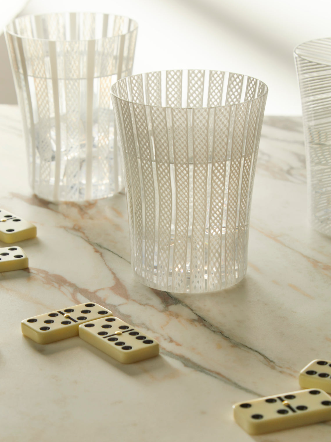 Canova Hand-Blown Murano Glass Tumbler