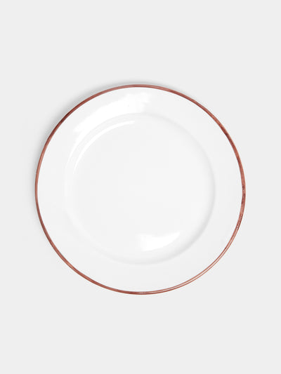 Z.d.G - L'Horizon Hand-Painted Ceramic Dinner Plates (Set of 2) -  - ABASK - 