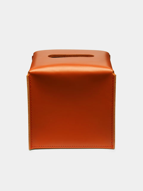 Rabitti 1969 - Amsterdam Leather Tissue Box -  - ABASK - 