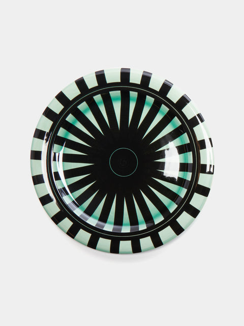 Hedwig Bollhagen - Ritzen Hand-Painted Ceramic Dinner Plates (Set of 4) -  - ABASK - 