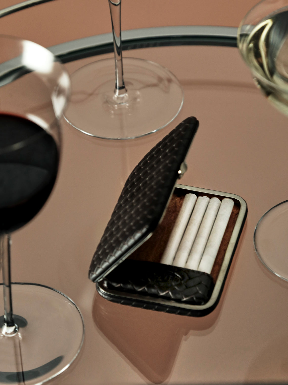 F. Hammann - Leather Cigarette Case -  - ABASK