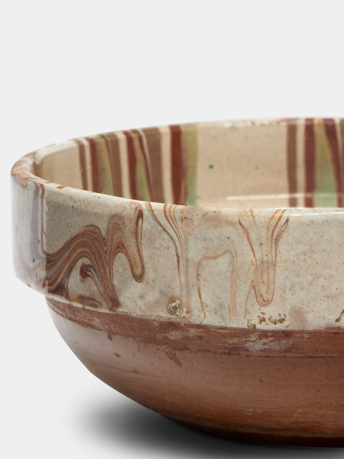 Antique and Vintage - 1950-1970 Romanian Bowl - White - ABASK