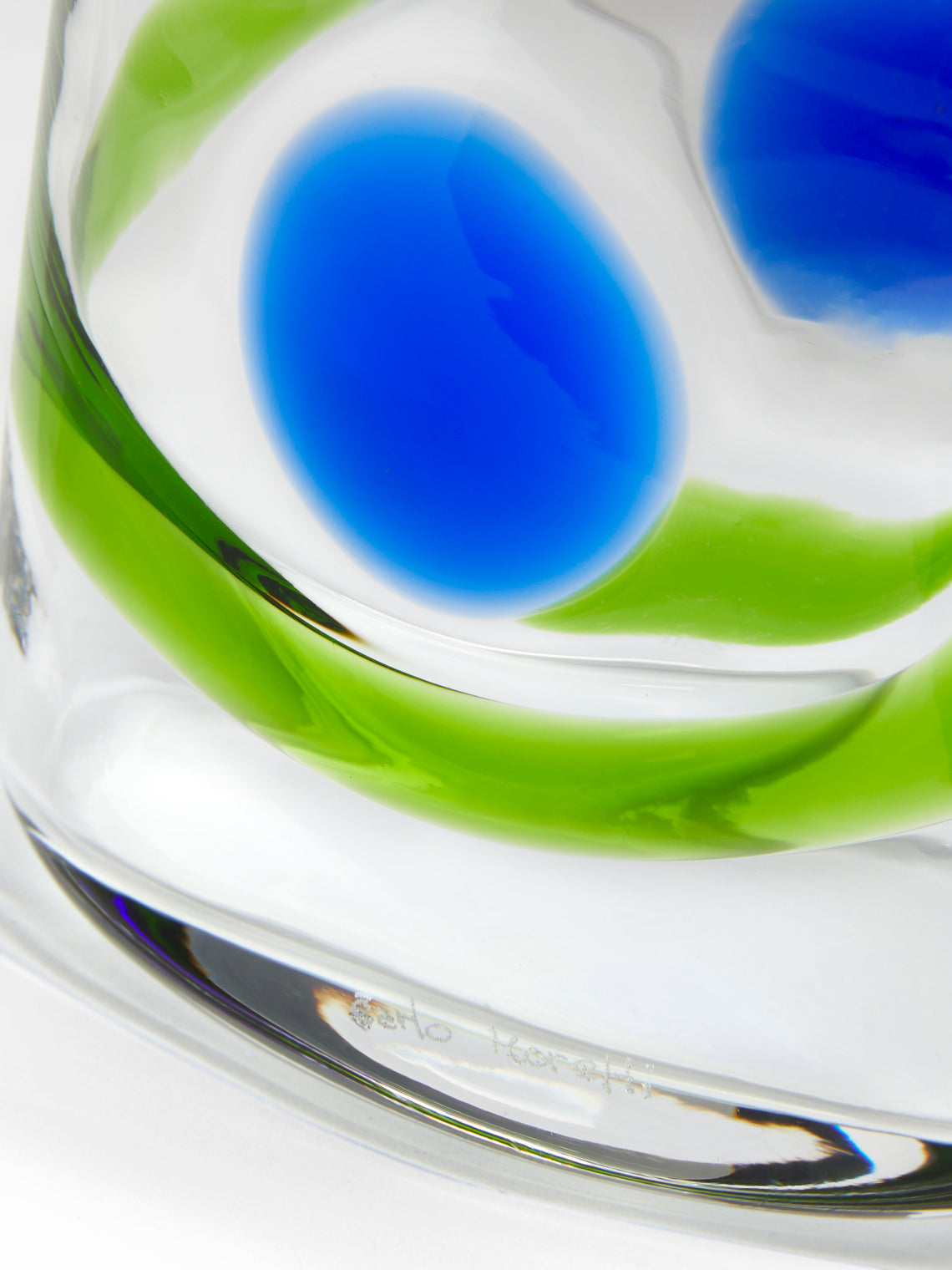 Carlo Moretti - Bora Hand-Blown Murano Glass Tumbler -  - ABASK