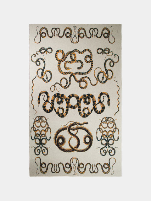 Saved NY - Serpents Cashmere Blanket -  - ABASK