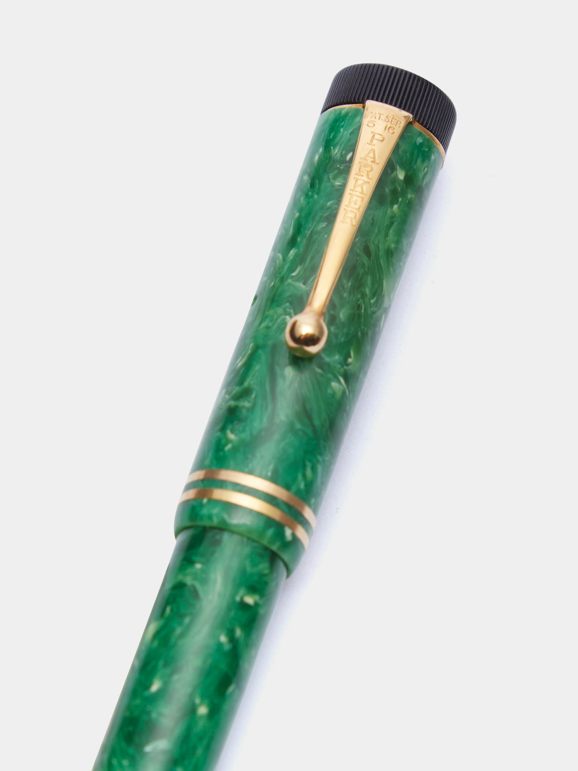 Antique and Vintage - 1926 Parker Duofold Fountain Pen - Green - ABASK
