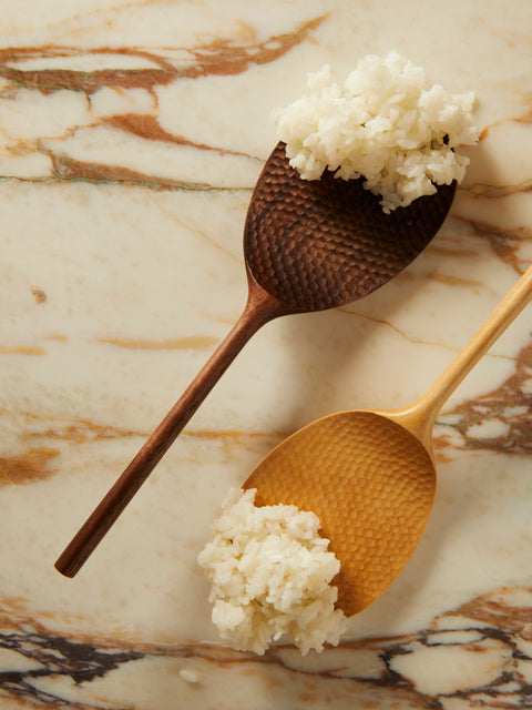 Jaejin Choi - Hand-Etched Walnut Rice Paddle -  - ABASK