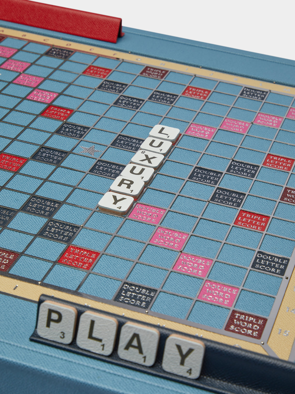Geoffrey Parker - Leather Scrabble Set -  - ABASK