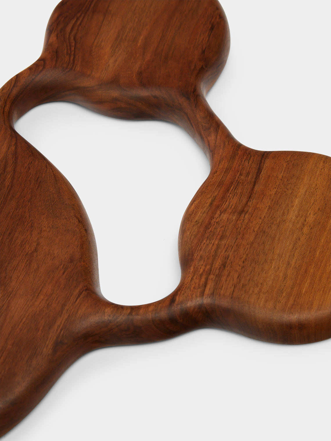 Lucas Castex - No. 4 Hand-Carved Oiled Walnut Serving Board -  - ABASK
