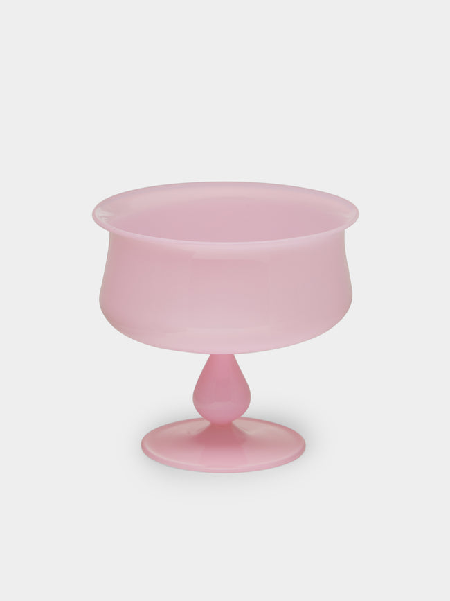 Yali Glass - Hand-Blown Murano Glass Ice Cream Sundae Serving Bowl -  - ABASK - 