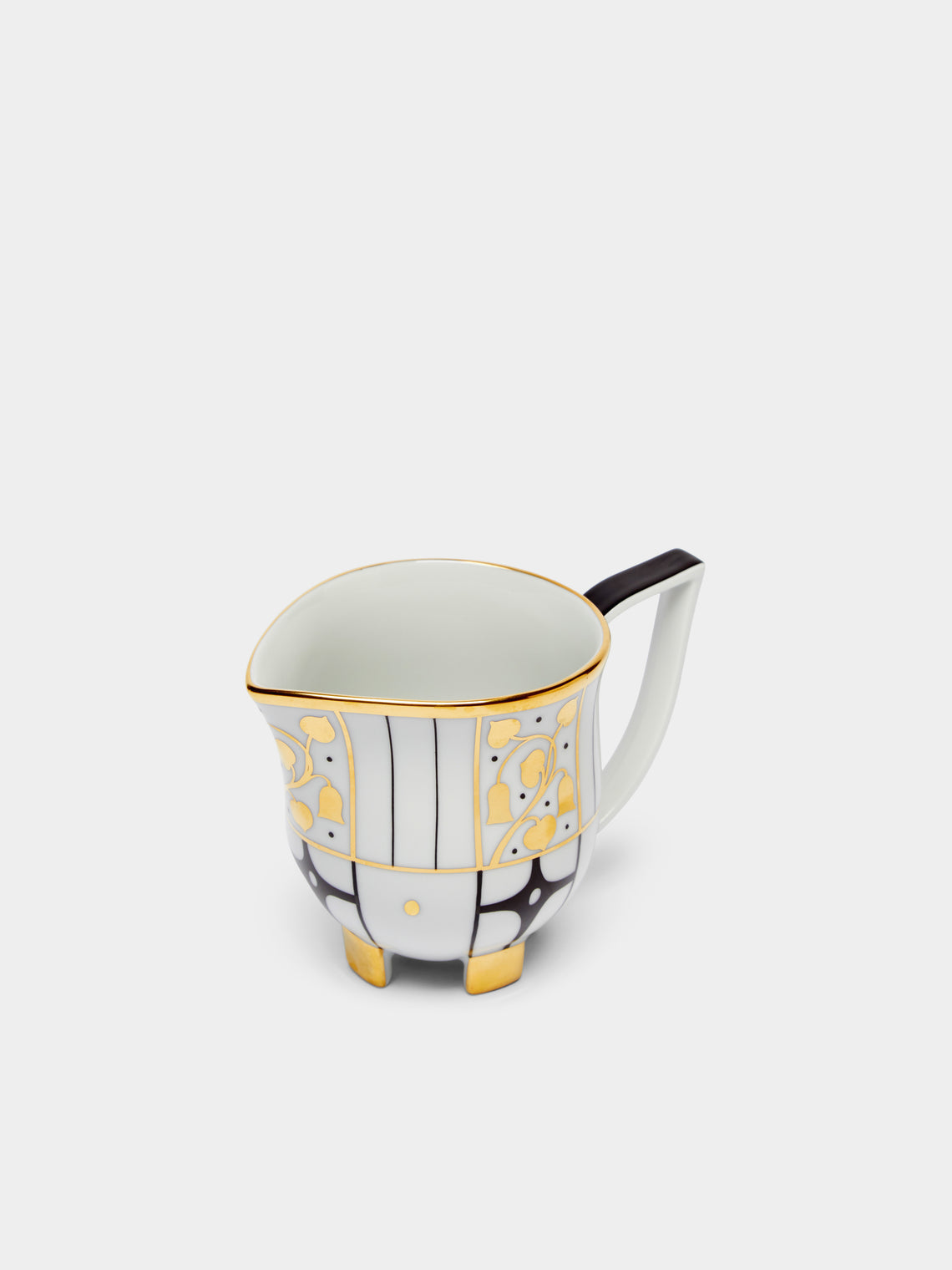 Augarten - Déco Vienne Hand-Painted Porcelain Creamer -  - ABASK