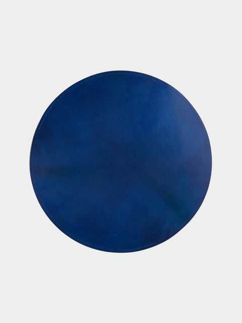 Peter Speliopoulos Projects - Hand-Stained Leather Placemats (Set of 4) -  - ABASK - 