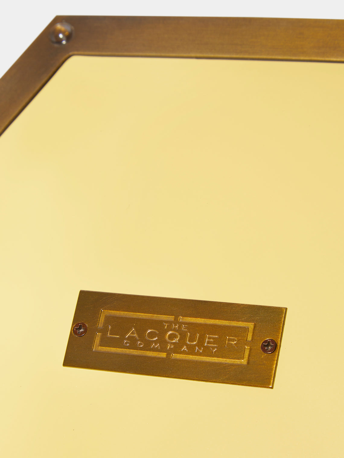 The Lacquer Company - Lacquered Hexagonal Bin -  - ABASK