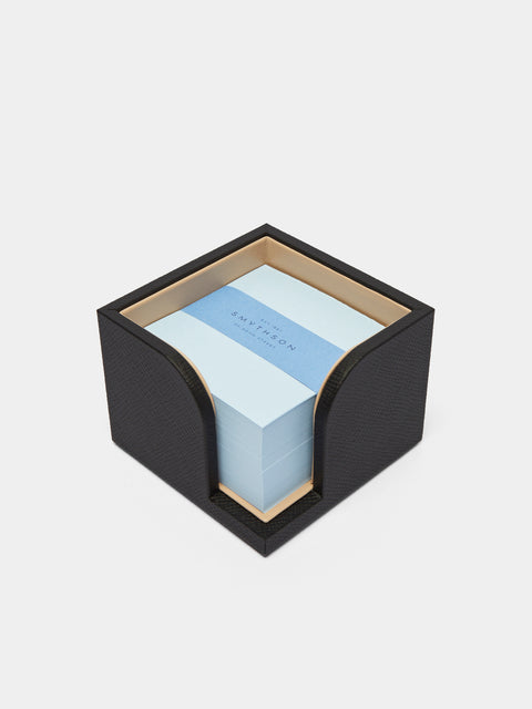 Smythson - Panama Leather Memo Block -  - ABASK - 