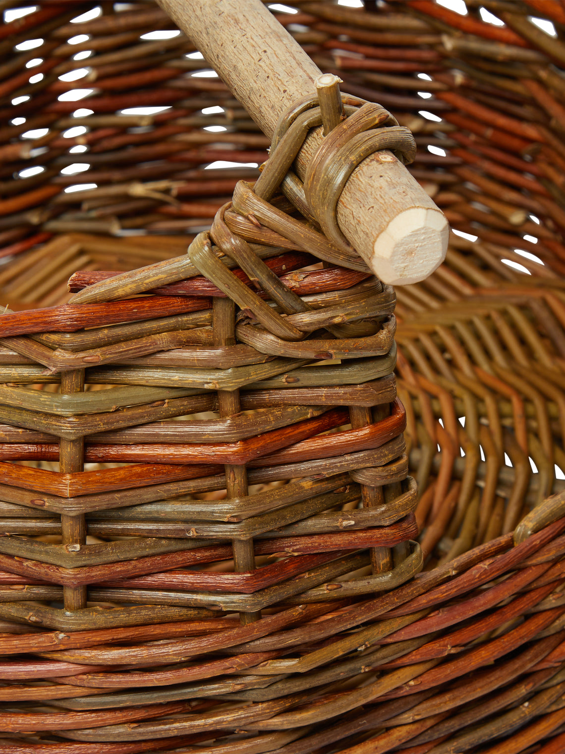 Hopewood Baskets - Handwoven Willow Small Gathering Basket -  - ABASK