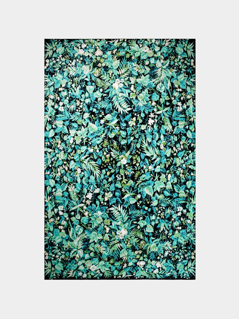 Saved NY - Ferns Cashmere Blanket - Green - ABASK