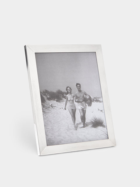 William & Son - Lines Sterling Silver Photo Frame -  - ABASK - 