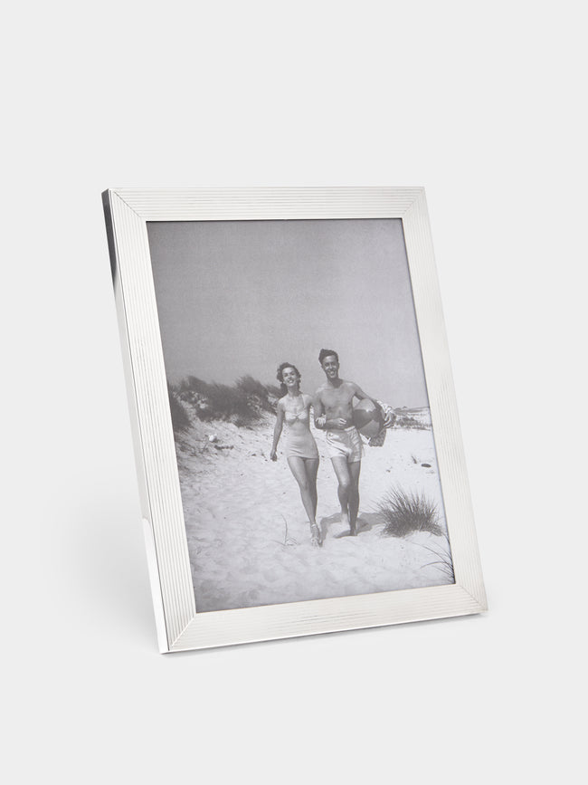 William & Son - Lines Sterling Silver Photo Frame -  - ABASK - 
