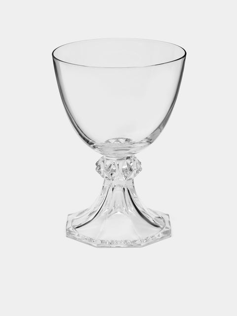 Antique and Vintage - 1930s Val Saint Lambert Crystal Wine Glasses (Set of 10) - Clear - ABASK - 