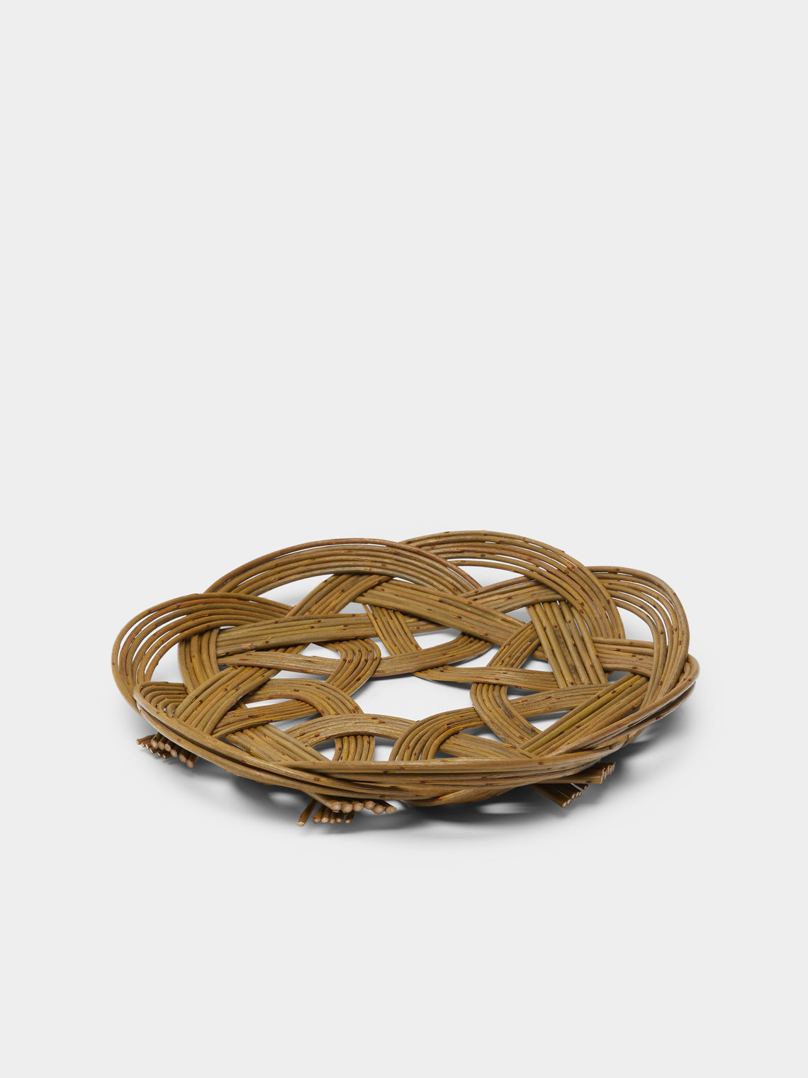 Rachel Bower - Handwoven Willow Large Celtic Knot Tray -  - ABASK