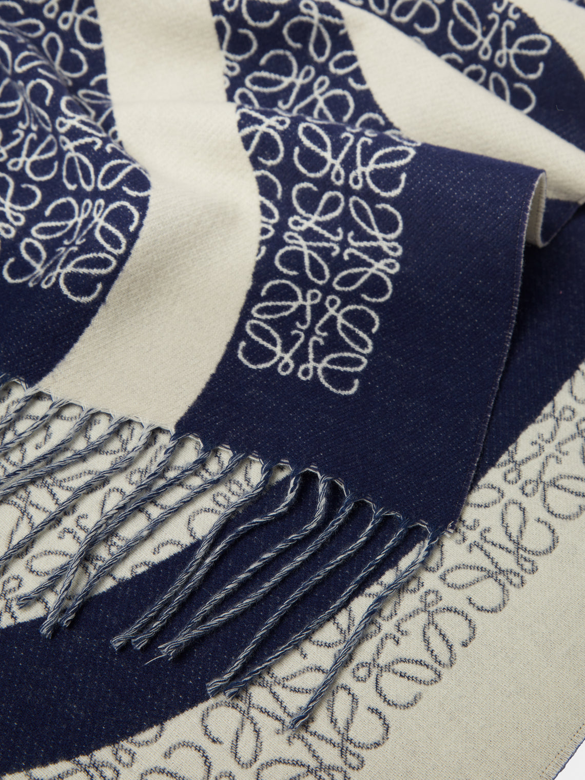 Loewe Home - Anagram Wool Blanket -  - ABASK