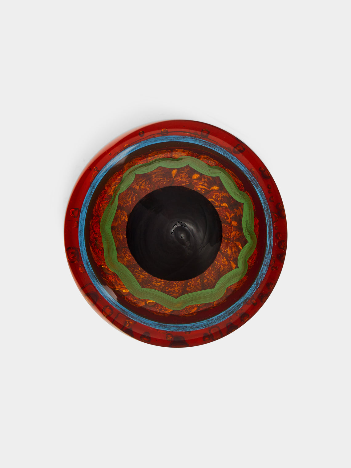 Striulli Vetri D'Arte - Occhio Hand-Blown Murano Glass Paperweight -  - ABASK