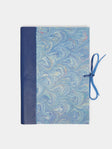 Giannini Firenze - Hand-Marbled Leather Bound Notebook -  - ABASK - 