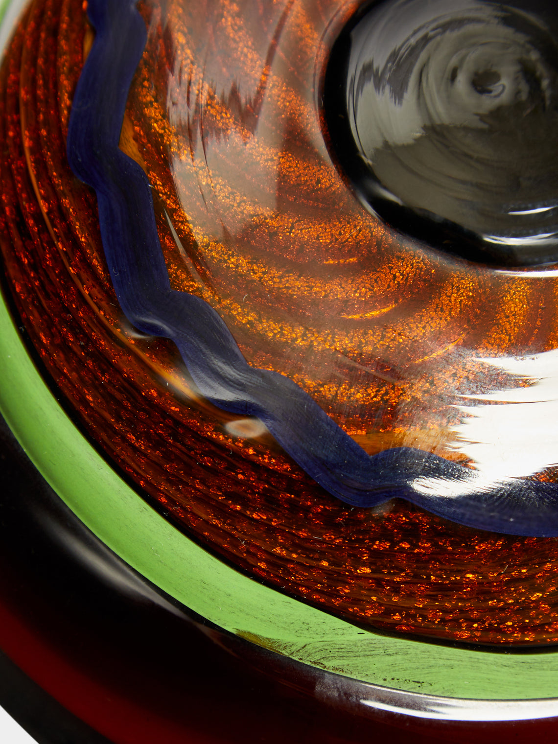 Striulli Vetri D'Arte - Occhio Hand-Blown Murano Glass Paperweight -  - ABASK