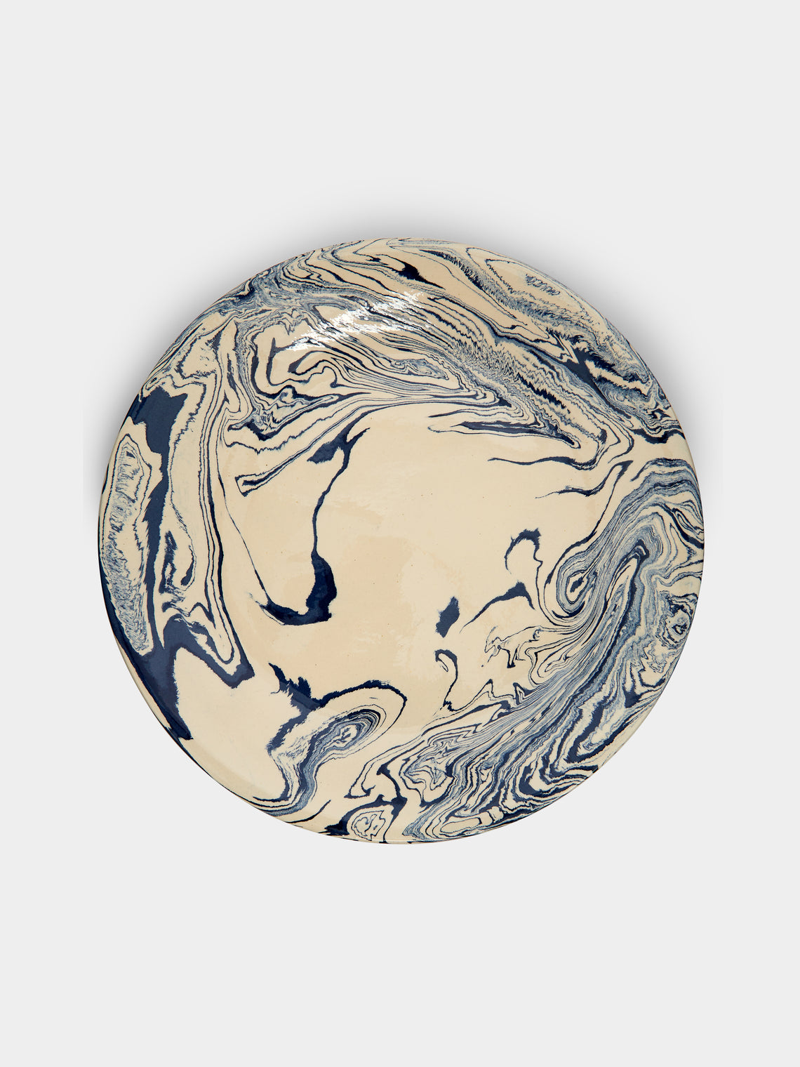 Atelier Saint-André Perrin - Marbled Ceramic Plate -  - ABASK - 