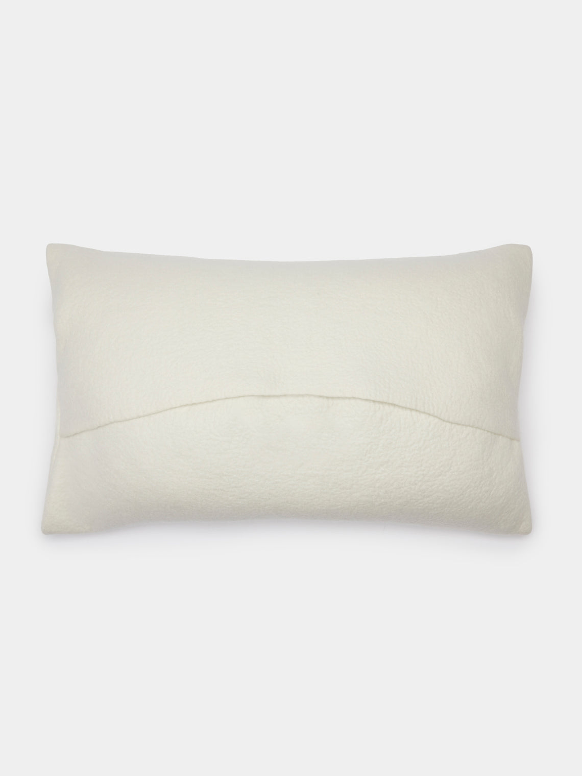 Rose Uniacke - Hand-Dyed Felted Cashmere Small Cushion -  - ABASK